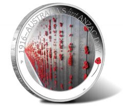 ANZAC Spirit 100th Anniversary 2016 First Anzac Day Silver Proof Coin