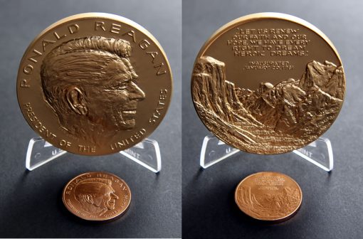 Ronald Reagan Bronze Medals