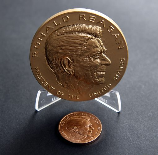 Ronald Reagan Bronze Medals, Obverses