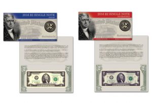 2016 $2 Single Note Collection