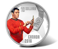 Canadian 2016 $10 Scotty Silver Coin