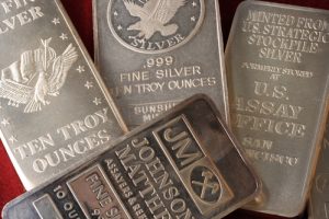 silver bars, 3 and 1