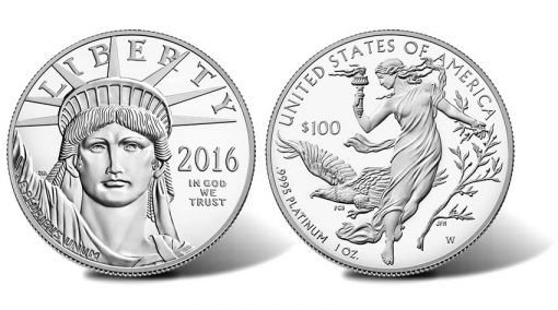 2016-W $100 Proof American Platinum Eagle