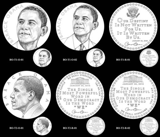 Obama Presidential Medal Design Candidates