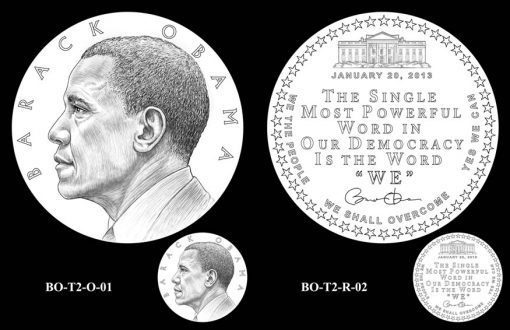Obama Presidential Medal Designs, SecondTerm