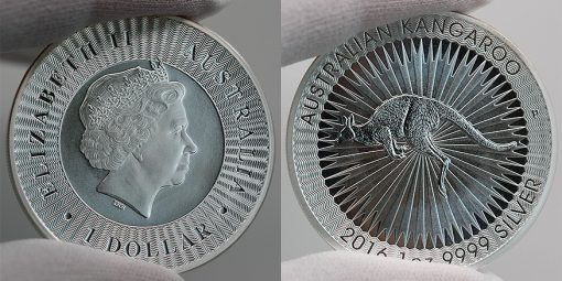 2016 Australian Kangaroo Silver 1 oz Bullion Coin