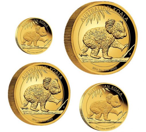 2016 Australian Koala Gold Proof Coins