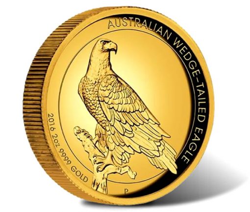 2016 Australian Wedge-Tailed Eagle 2 oz Gold Proof High Relief Coin