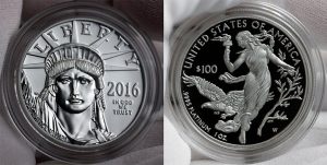 2016-W $100 Proof-American Platinum Eagle