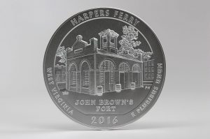 US Mint Sales: Harpers Ferry 5 oz Coin and 3-Coin Set Debut