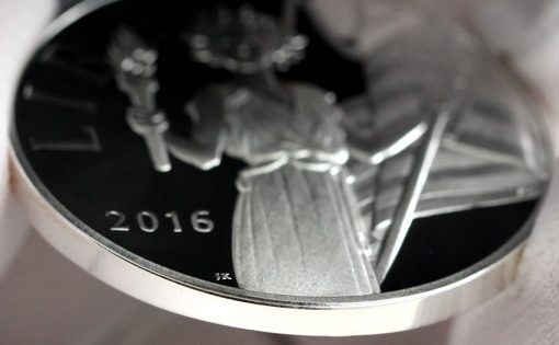 2016 American Liberty Silver Medal - Smooth Edge