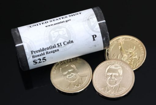 2016 Ronald Reagan Presidential Dollars and 25-Coin Roll