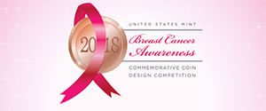 US Mint Breast Cancer coin design comp