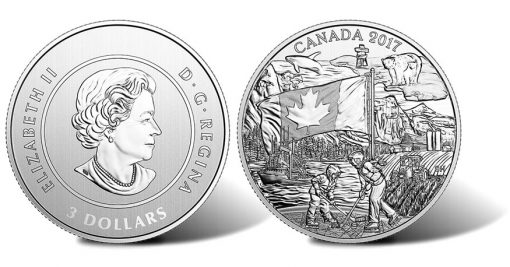 2017 $3 Spirit of Canada Silver Coin