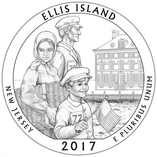 Ellis Island Quarter and Coin Design