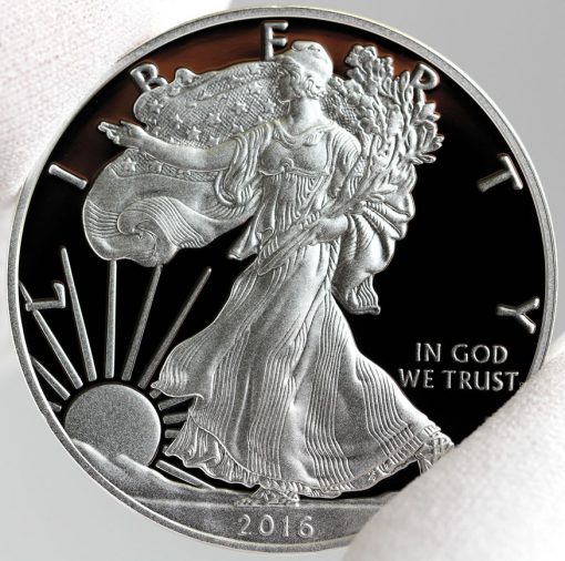 2016-W Proof American Silver Eagle, Obverse