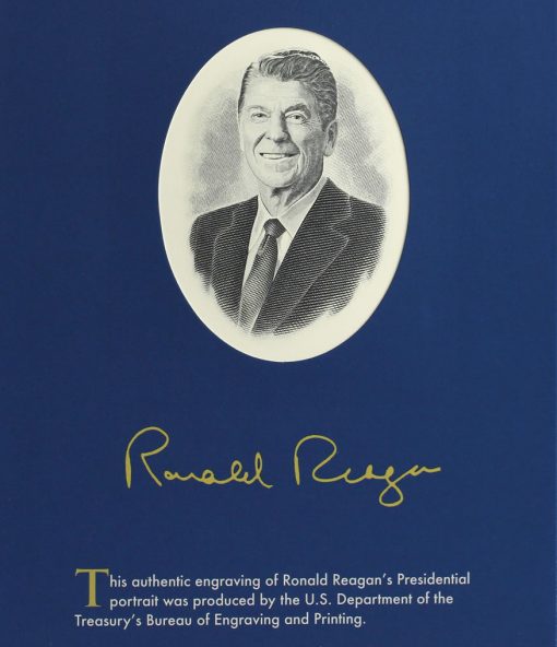BEP engraved Ronald Reagan Presidential portrait