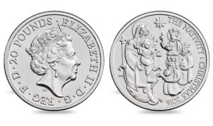 Royal Mint Releases First Christmas Coin