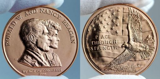 Ronald and Nancy Reagan Bronze Medal
