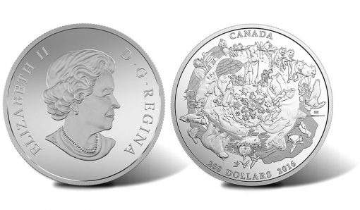 2016 $200 Canada's Icy Arctic 2 oz. Silver Coin