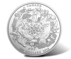 2016 $200 Canada's Icy Arctic Silver Coin for $200
