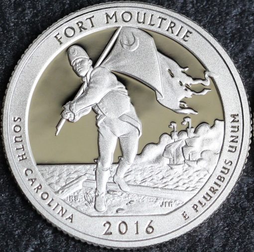 2016-S Proof Fort Moultrie Quarter