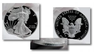 2016-W 30th Anniversary Proof American Silver Eagle - Sides and Edge