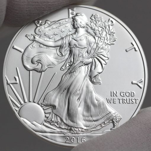 2016-W 30th Anniversary Uncirculated American Silver Eagle - Obverse, a