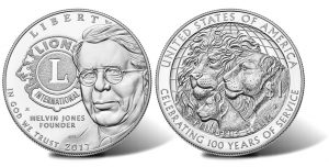 2017 Lions Clubs Silver Dollar Images and Prices Unveiled