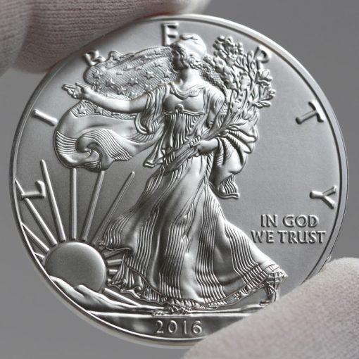 Obverse 2016-W 30th Anniversary Uncirculated American Silver Eagle
