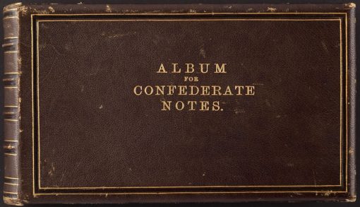 Original Bechtel Album for Confederate Notes