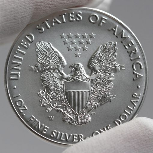 Reverse 2016-W 30th Anniversary Uncirculated American Silver Eagle