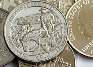 Theodore Roosevelt National Park Quarter and Coins