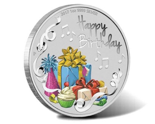 2017 Happy Birthday 1oz Silver Coin
