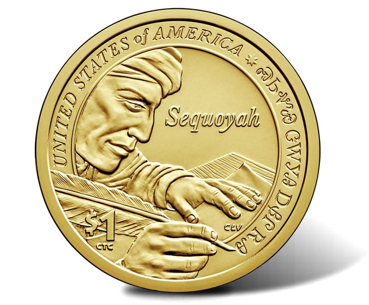 2017 D Sacagawea Dollar Roll Native American Roll Mint Roll BU Coins In Hand