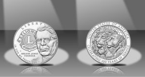 2017 Lions Clubs Centennial Silver Dollars Launch