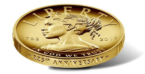 2017-W $100 American Liberty 225th Anniversary Gold Coin, Edge
