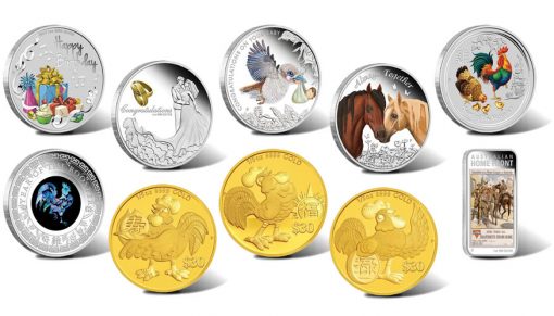 Perth Mint of Australia Coins for January 2017