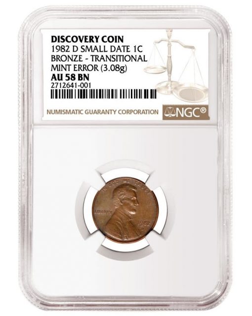 1982-D Small Date bronze cent