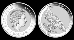 2017 Australian Wedge-tailed Eagle 1oz Silver Bullion Coin
