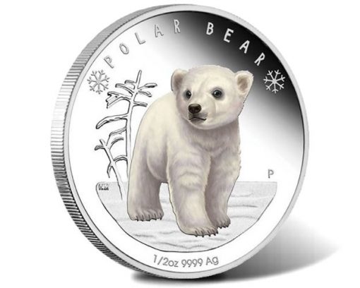 2017 Polar Bear 0.5oz Silver Proof Coin
