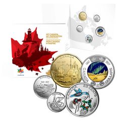2017 'My Canada, My Inspiration' Collector Card and 8-Coin Set