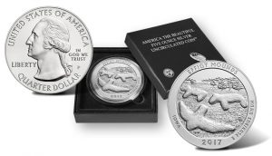2017 Effigy Mounds 5 Oz Silver Uncirculated Coin