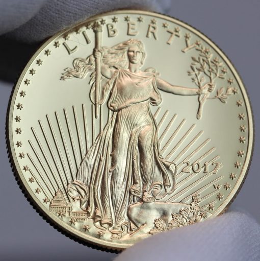 2017-W $50 Proof American Gold Eagle, Obverse-a
