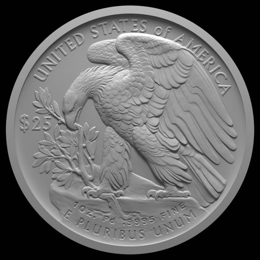 American Palladium Eagle Reverse Design