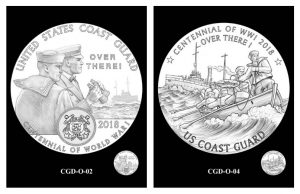 2018 World War I Coast Guard Medal Designs Reviewed