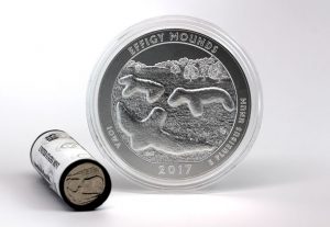 US Mint Sales: Effigy Mounds 5 Oz and Boys Town Coins Debut