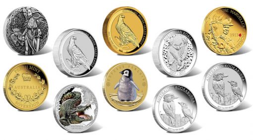 Perth Mint of Australia Collector Coins for March 2017