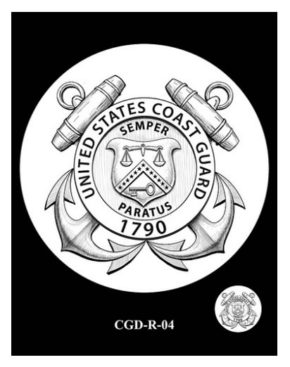 Recommended Coast Guard Silver Medal Reverse Design