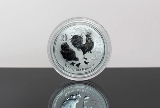 2017 Australian Lunar Rooster 1-Ounce Silver Bullion Coin Photo
